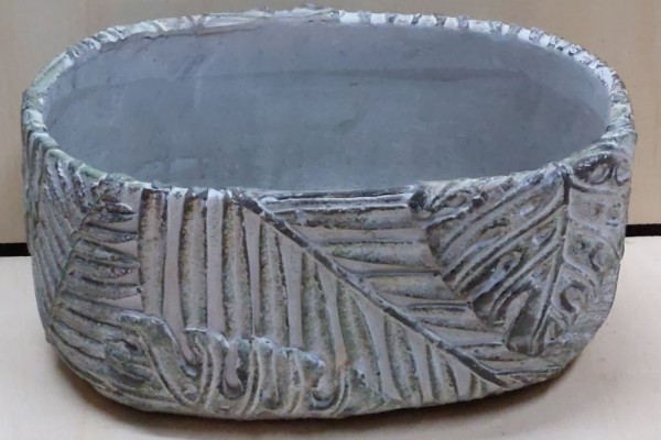 Keramik-Beton-Jardiniere