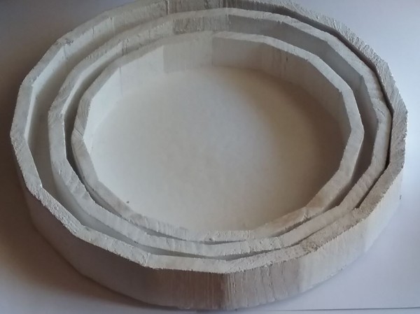 Holz - Tablett rund